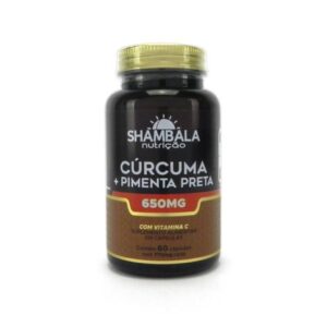Cúrcuma com Pimenta Preta 650mg 60 Cápsulas Shambala